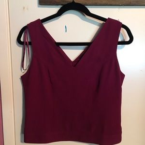 Banana Republic pink cropped top